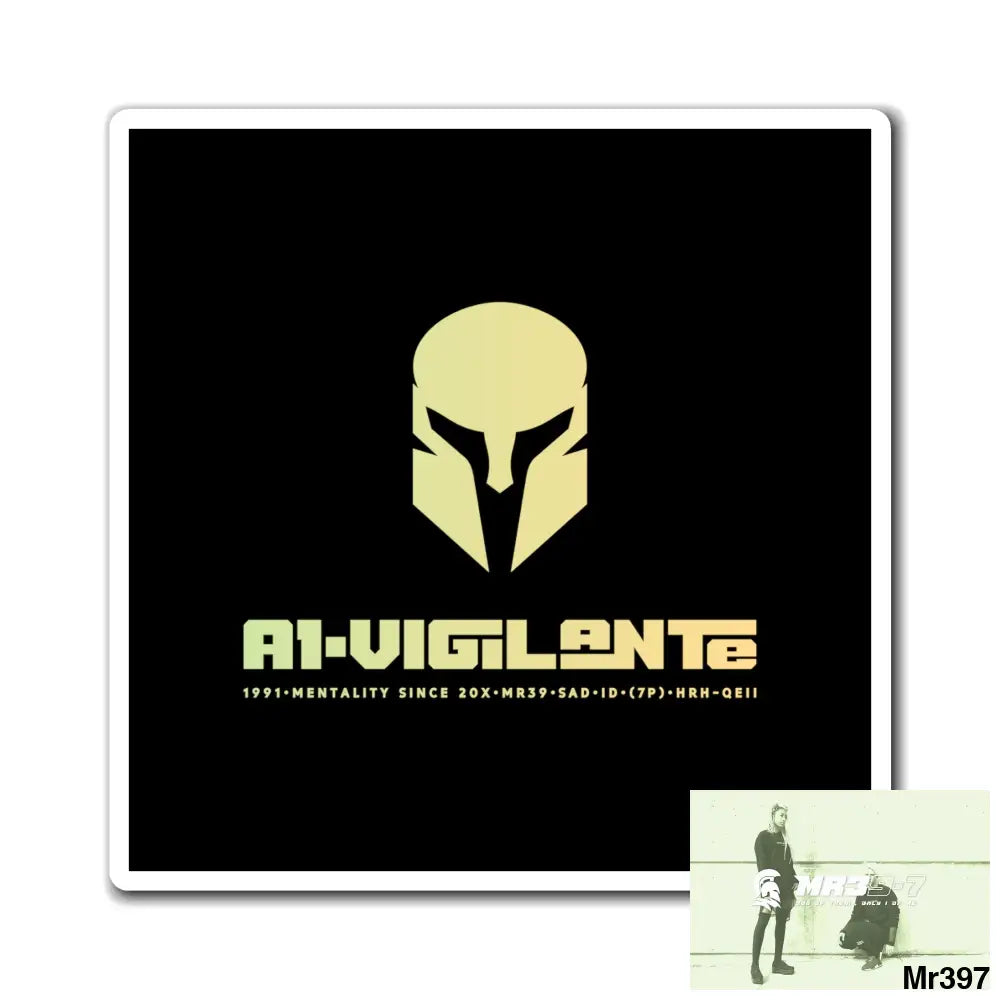 Copy of A1-Vigilante Magnet 6’’ × 6’’ Paper products