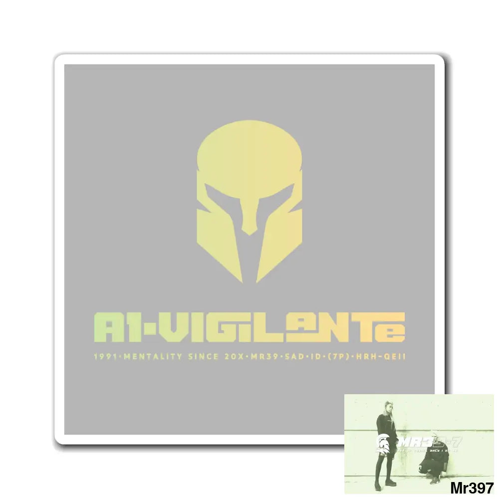 Copy of A1-Vigilante Magnet 6’’ × 6’’ Paper products