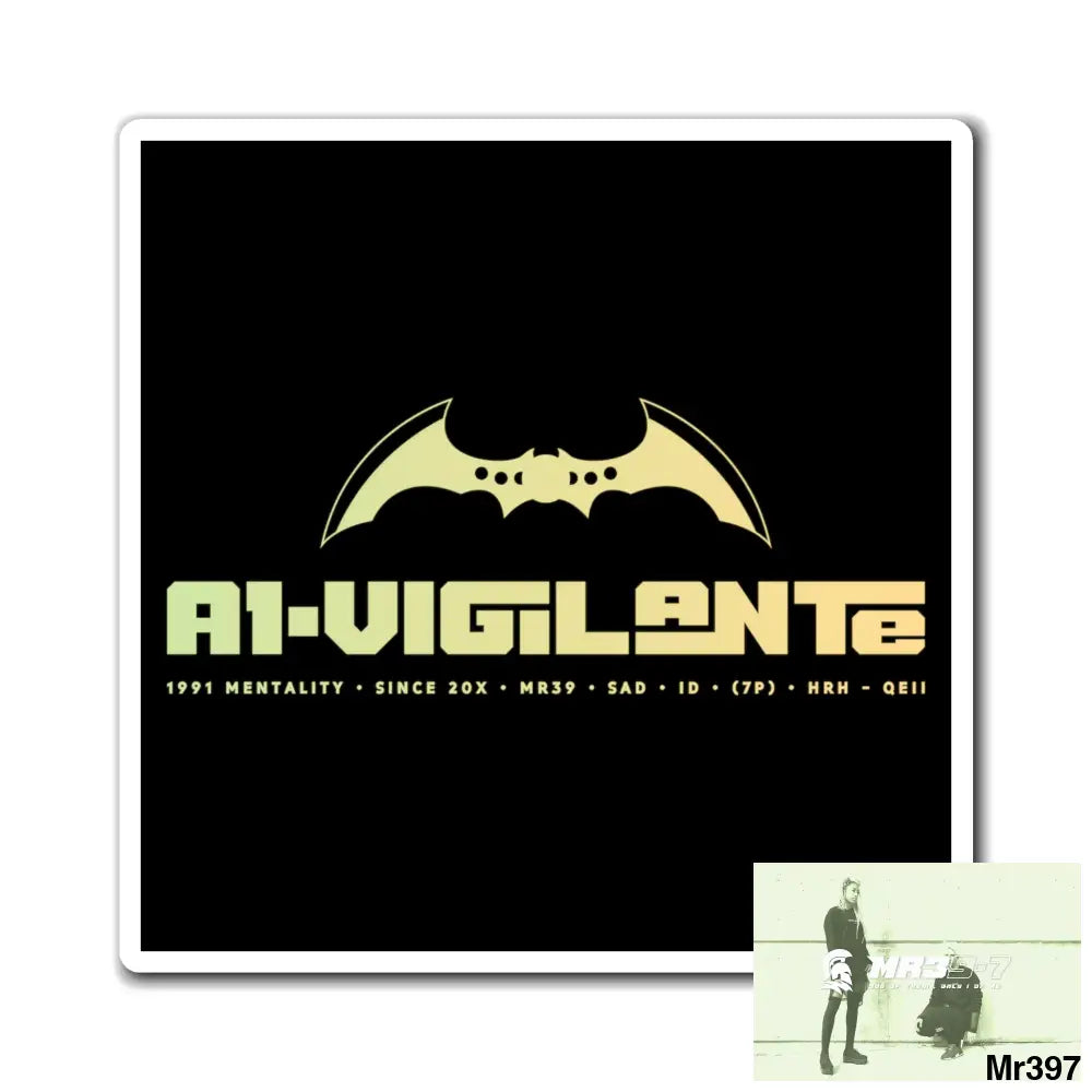 Copy of A1-Vigilante Magnet Paper products