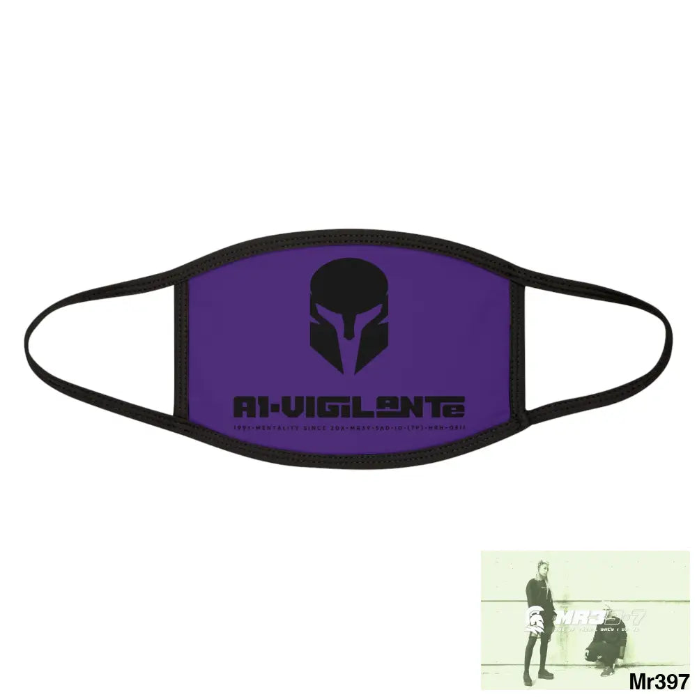 Copy of A1.Vigilante Mixed-Fabric Face Mask One size Accessories