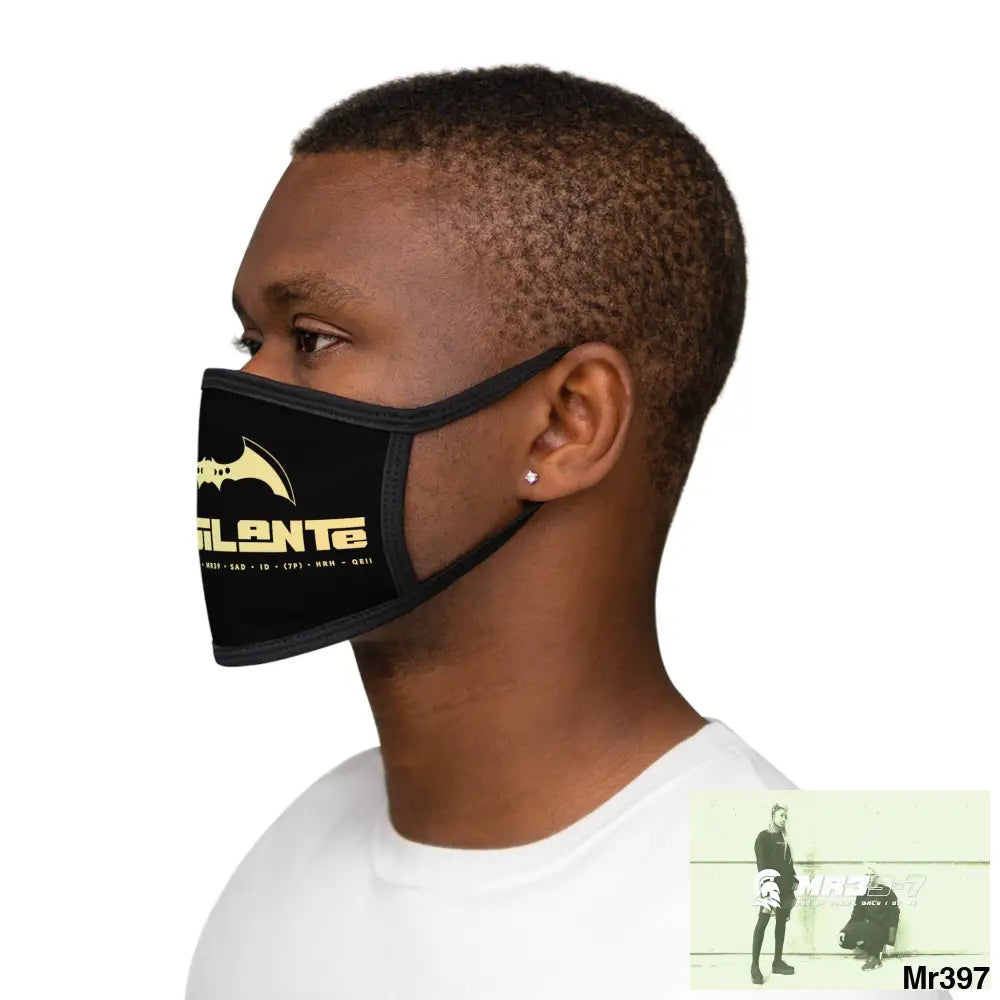 Copy of A1.Vigilante Mixed-Fabric Face Mask One size Accessories