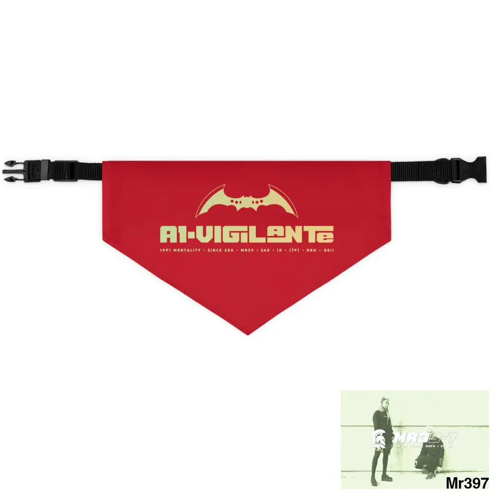 Copy of A1 Vigilante Pet Bandana Collar L Pets