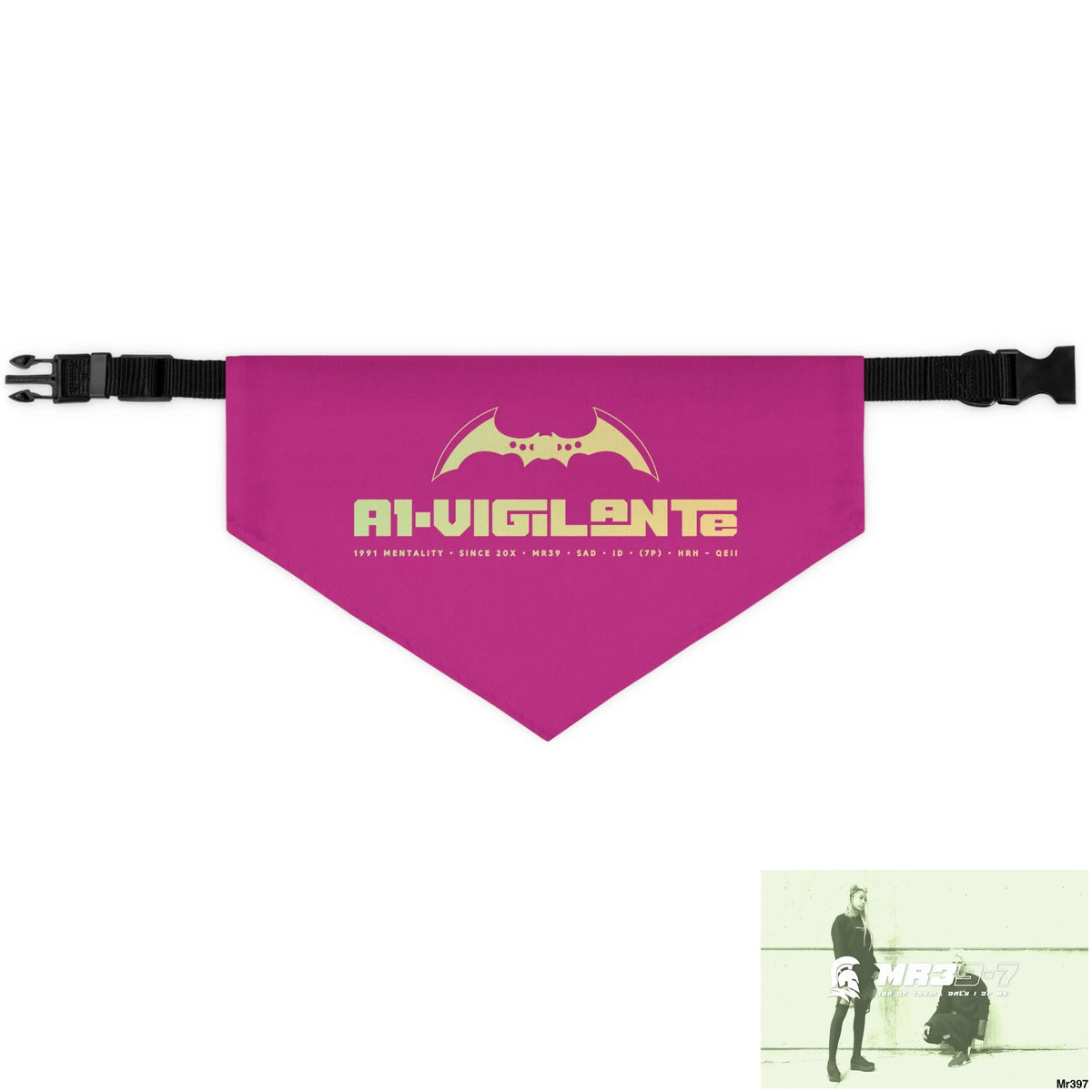 Copy of A1 Vigilante Pet Bandana Collar L Pets