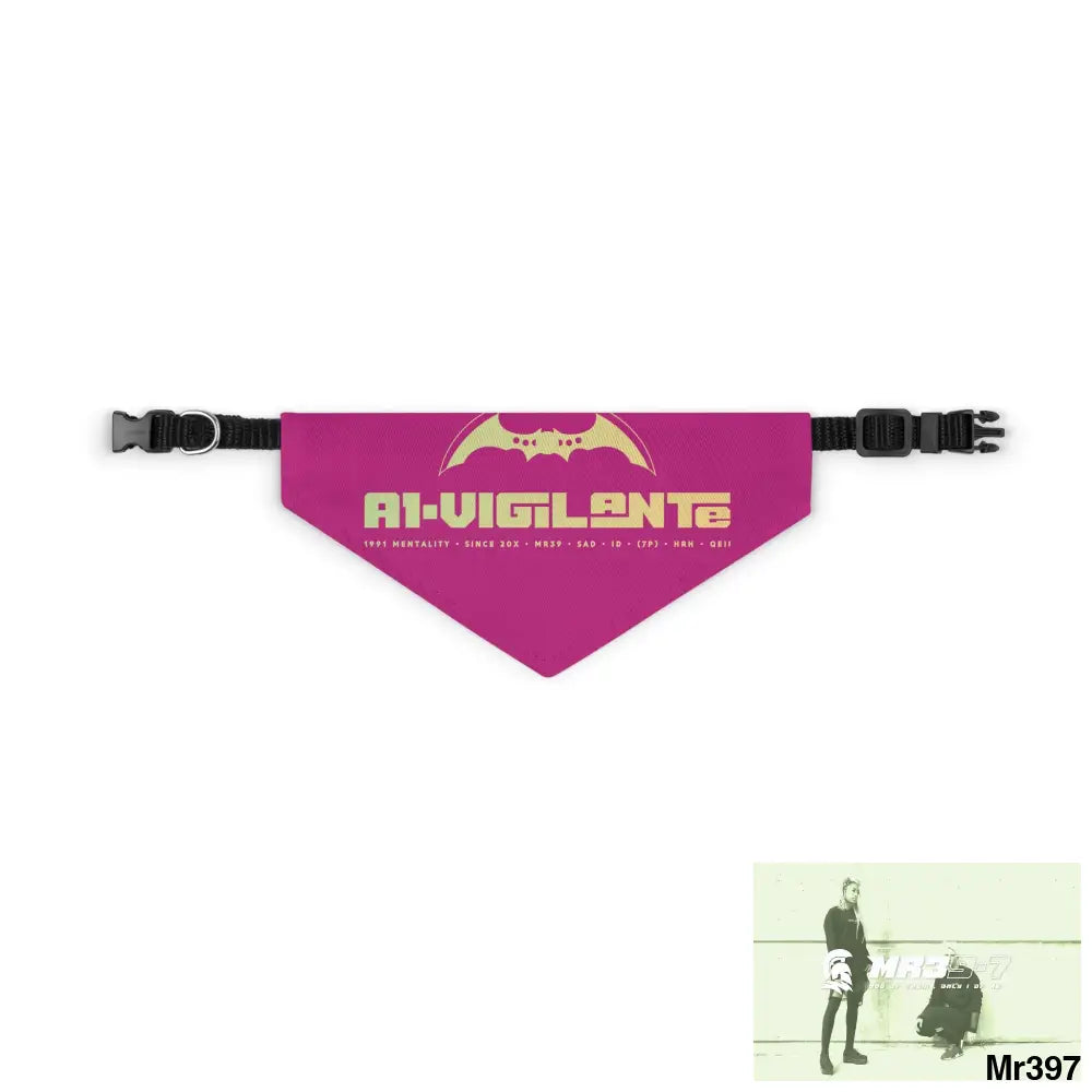 Copy of A1 Vigilante Pet Bandana Collar S Pets