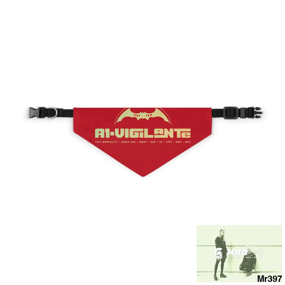 Copy of A1 Vigilante Pet Bandana Collar S Pets