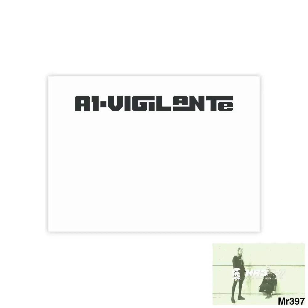 Copy of A1-Vigilante Post-it® Note Pads 8’’ x 6’’ / White Paper products