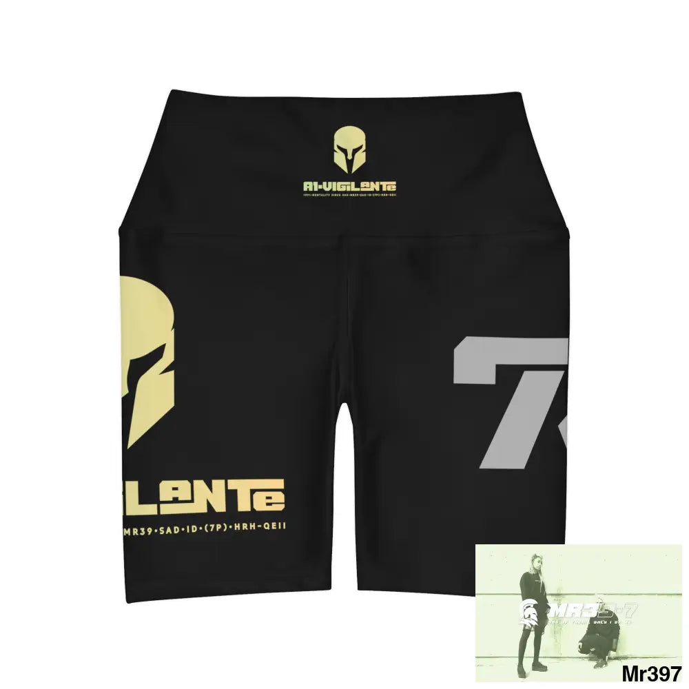 Copy of A1 Vigilante Sparta High Waisted Yoga Shorts (AOP) All Over Prints