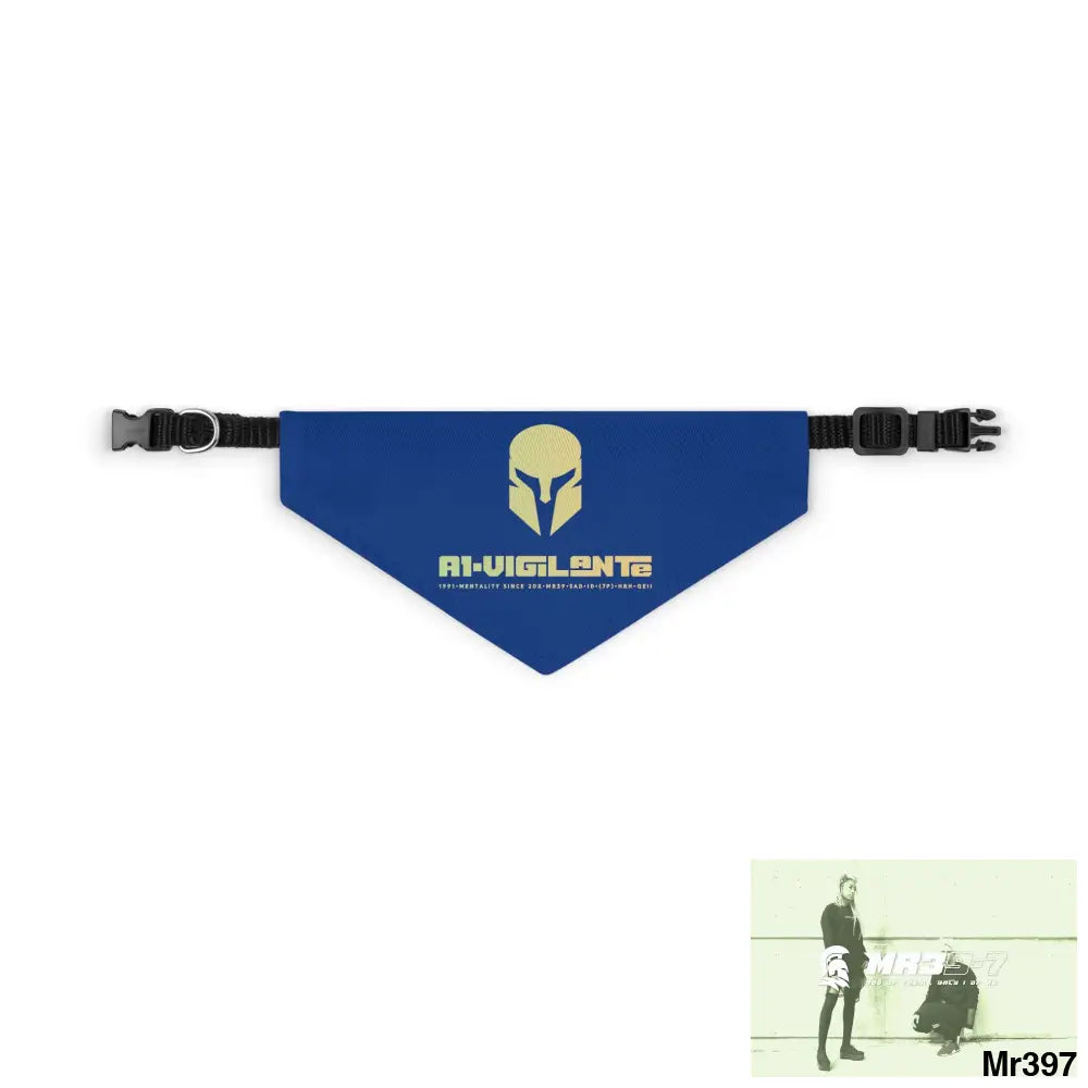 Copy of A1-Vigilante-Sparta Pet Bandana Collar S Pets