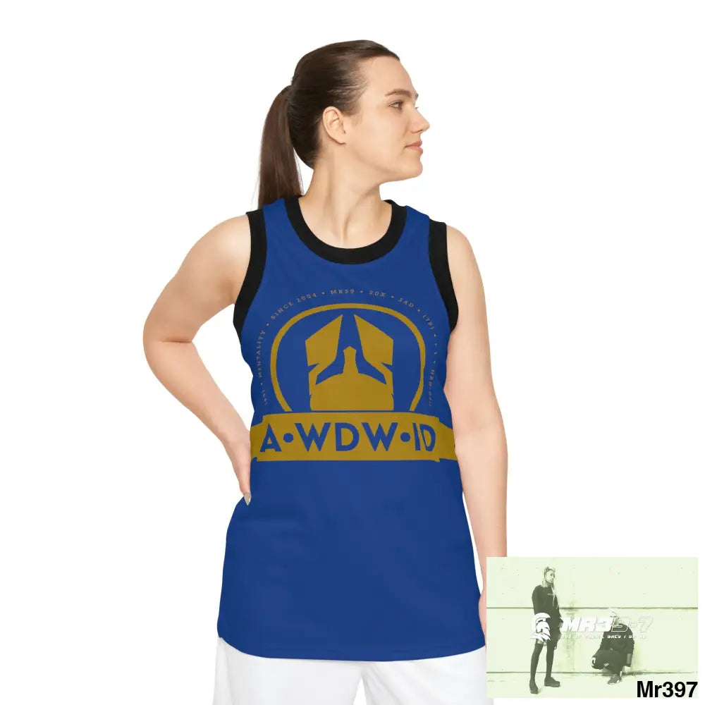 Copy of A1- Who Dares Wins (ID) Unisex Basketball Jersey (AOP) All Over Prints