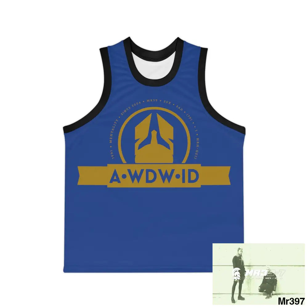 Copy of A1- Who Dares Wins (ID) Unisex Basketball Jersey (AOP) All Over Prints