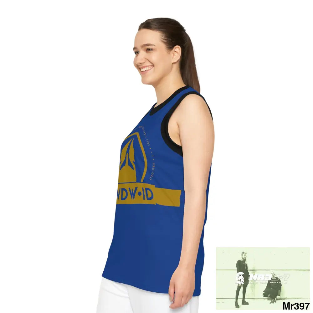 Copy of A1- Who Dares Wins (ID) Unisex Basketball Jersey (AOP) All Over Prints