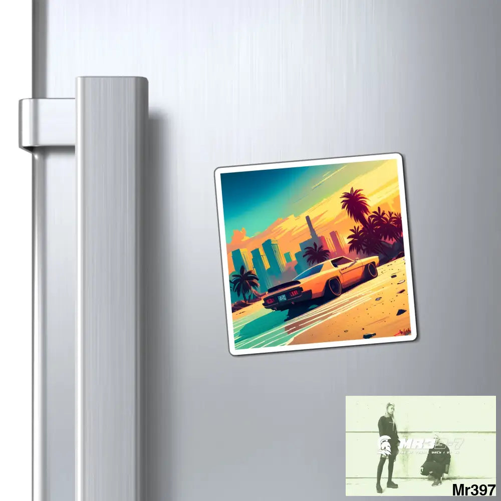 Copy of AI Vigilante Vice theme Magnet Paper products