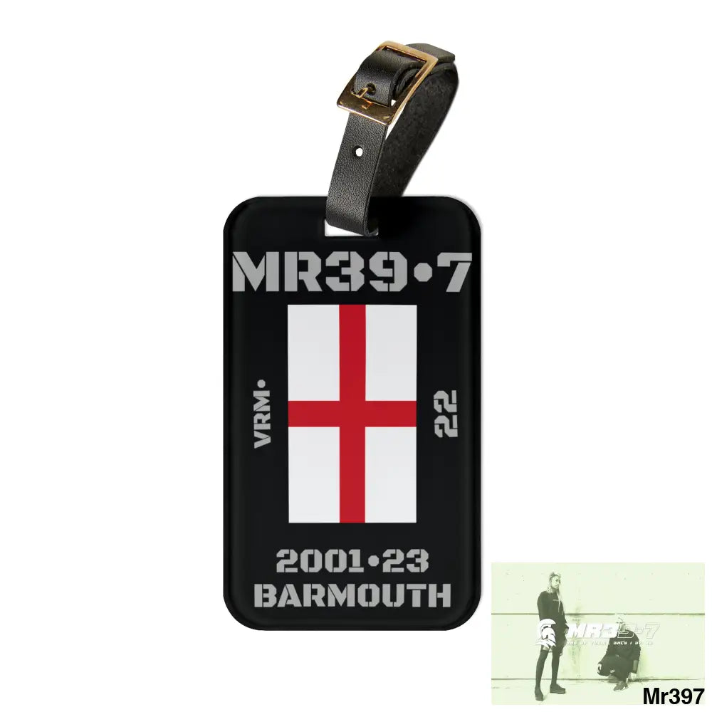 Copy of Copy of Barmouth Wales - Psycology Mr39-7 2001•23 Luggage Tag 2.4’’ × 4’’ Accessories