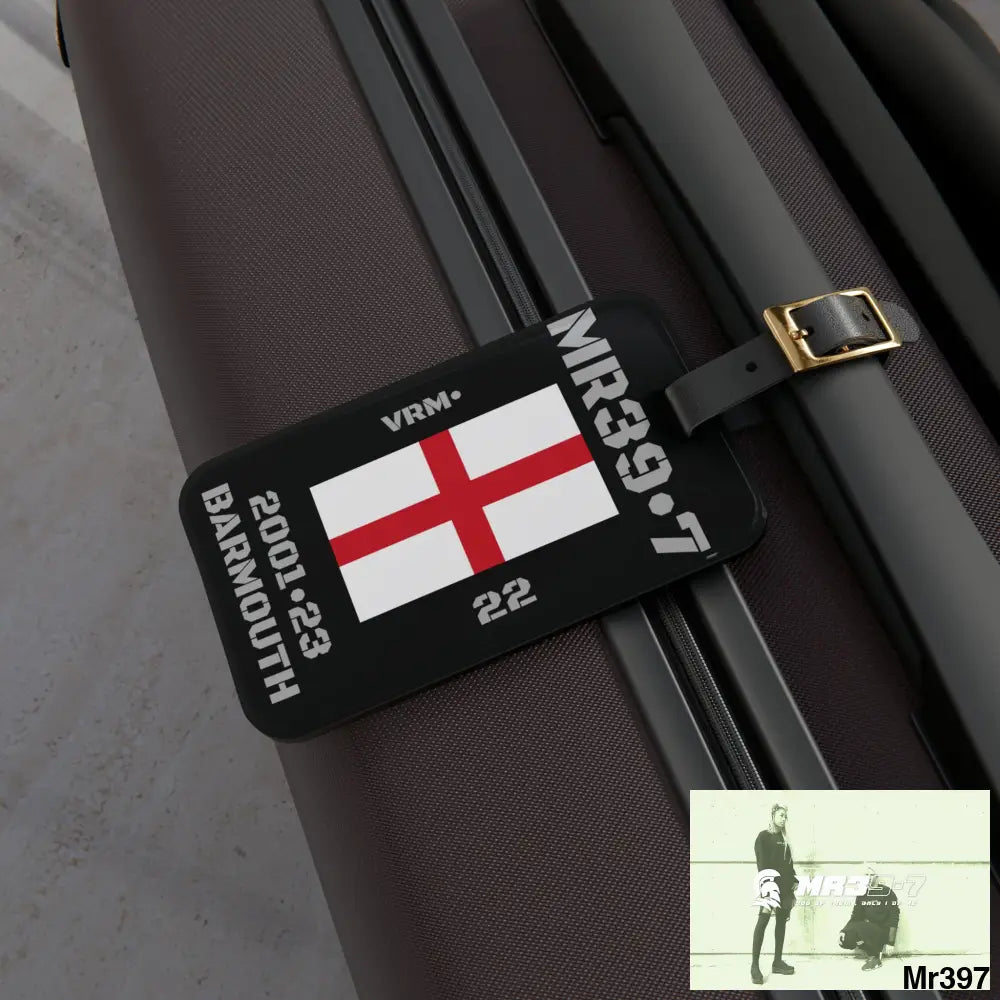 Copy of Copy of Barmouth Wales - Psycology Mr39-7 2001•23 Luggage Tag 2.4’’ × 4’’ Accessories