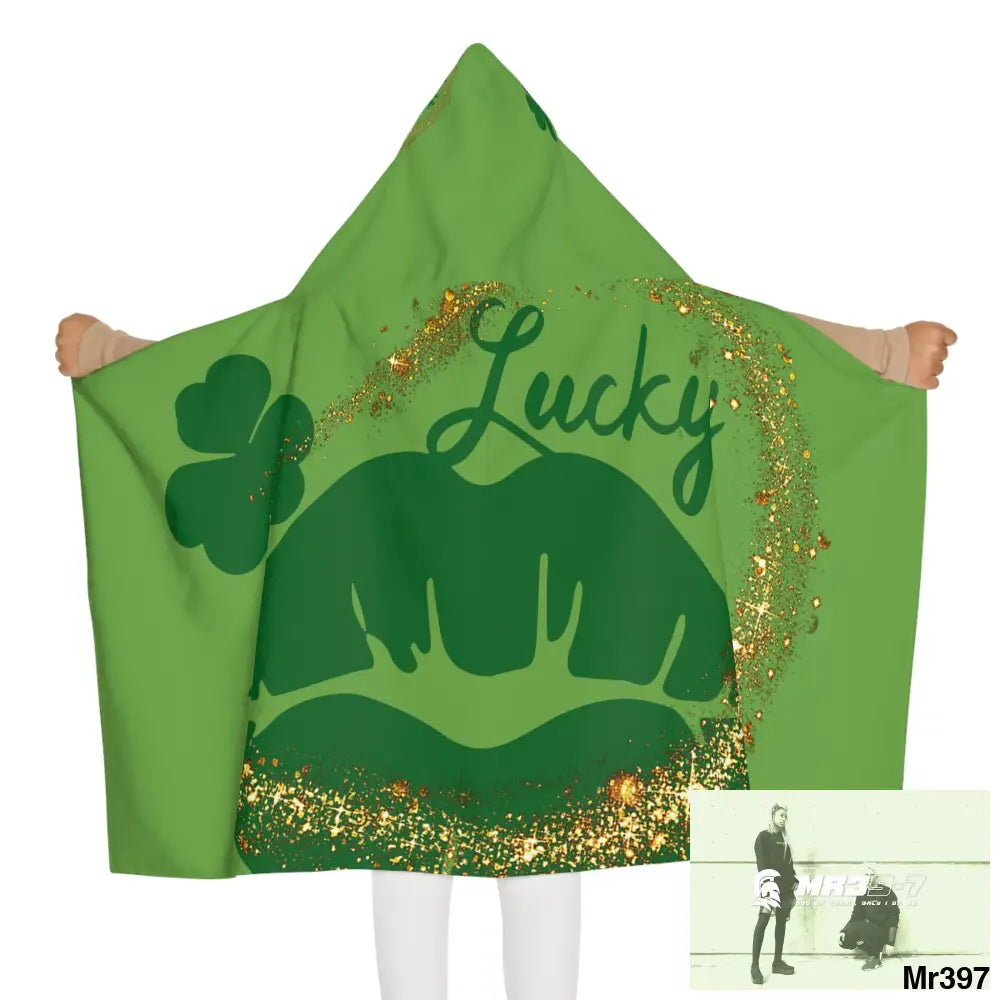 Copy of Luck of Ireland Rob Irish Youth Hooded Towel 24’’ × 48’’ All Over Prints