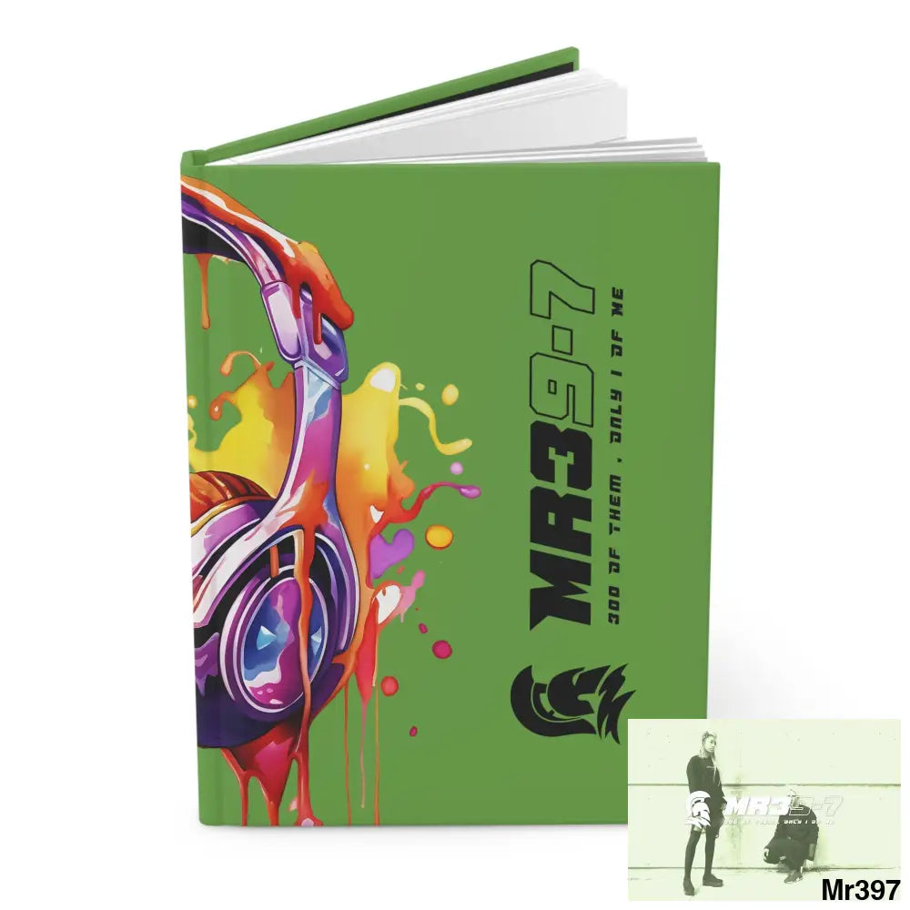 Copy of Mr39-7 Melting Headset Hardcover Journal Matte Journal Paper products