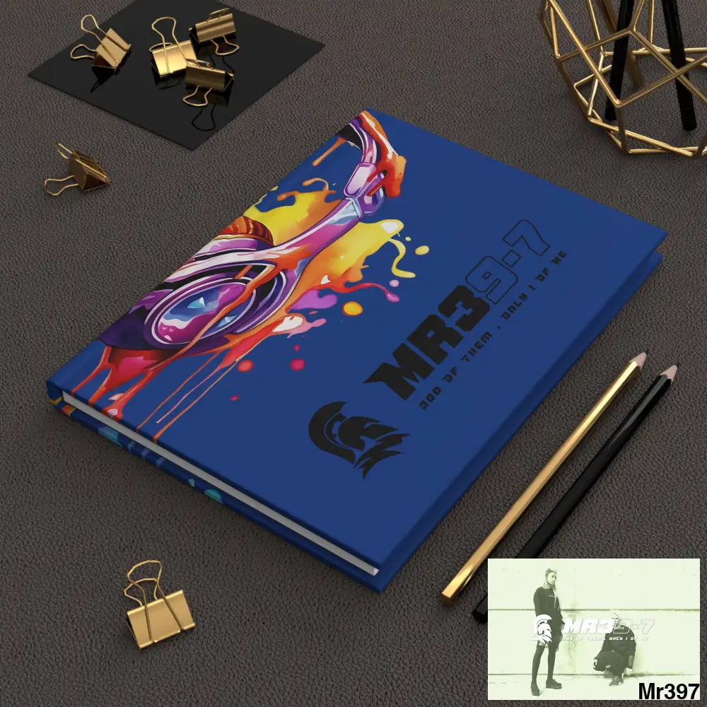 Copy of Mr39-7 Melting Headset Hardcover Journal Matte Journal Paper products