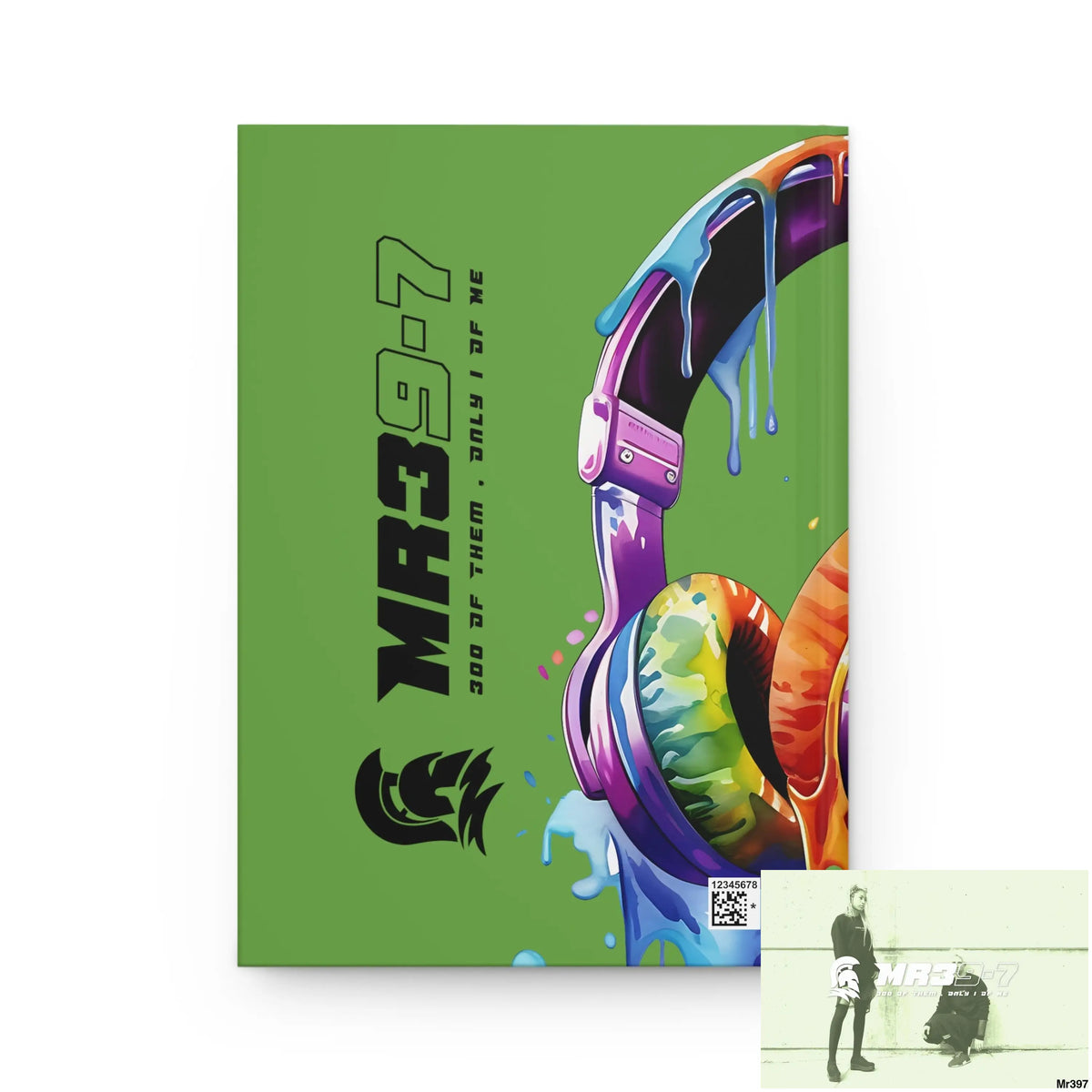 Copy of Mr39-7 Melting Headset Hardcover Journal Matte Journal Paper products