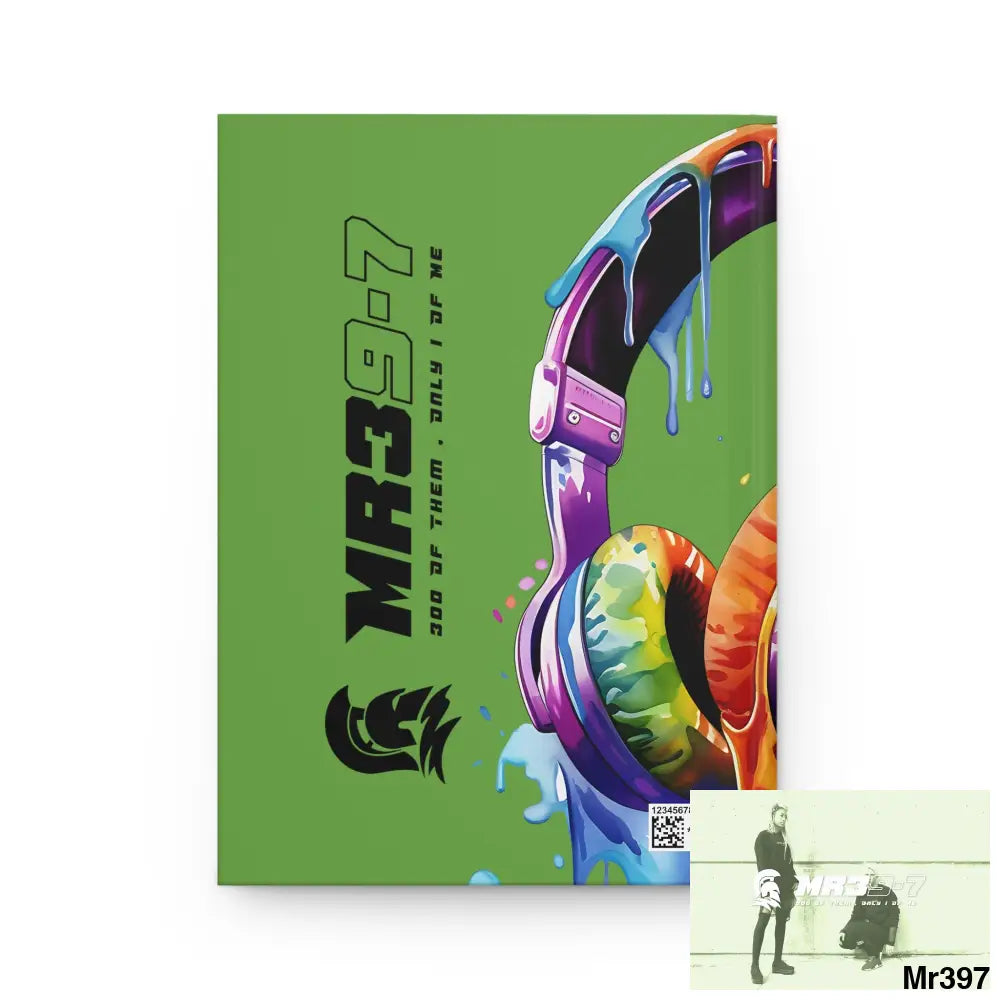 Copy of Mr39-7 Melting Headset Hardcover Journal Matte Journal Paper products