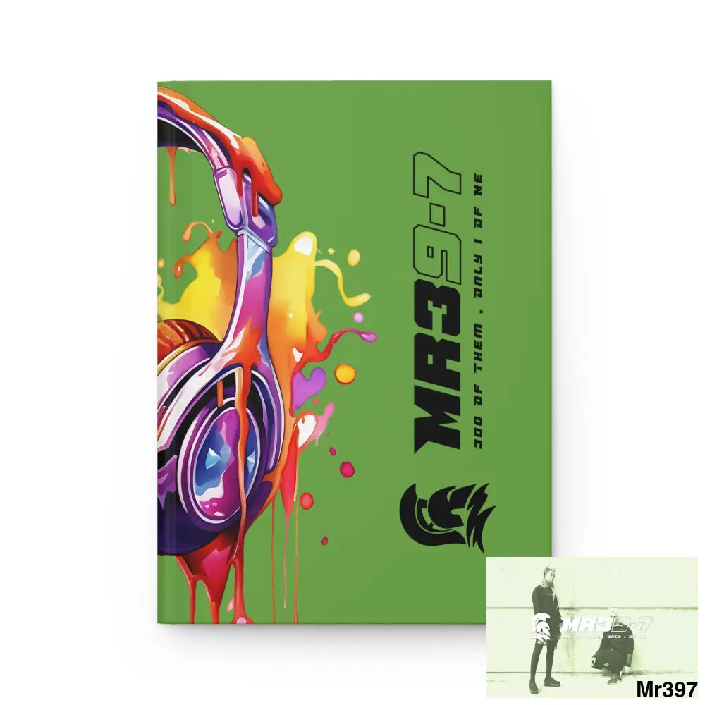 Copy of Mr39-7 Melting Headset Hardcover Journal Matte Journal Paper products