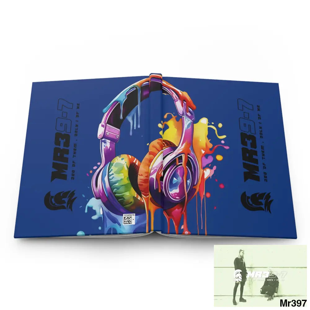 Copy of Mr39-7 Melting Headset Hardcover Journal Matte Journal Paper products