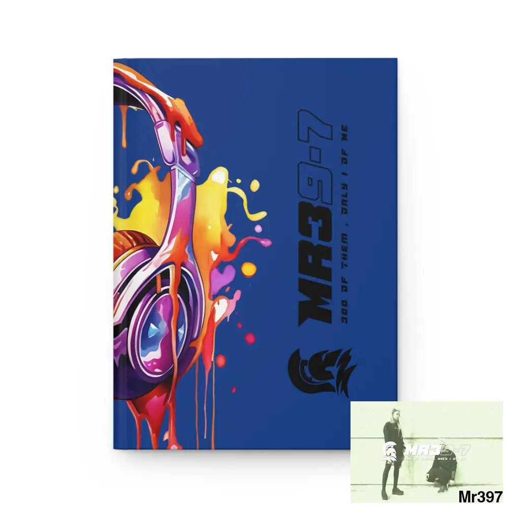 Copy of Mr39-7 Melting Headset Hardcover Journal Matte Journal Paper products