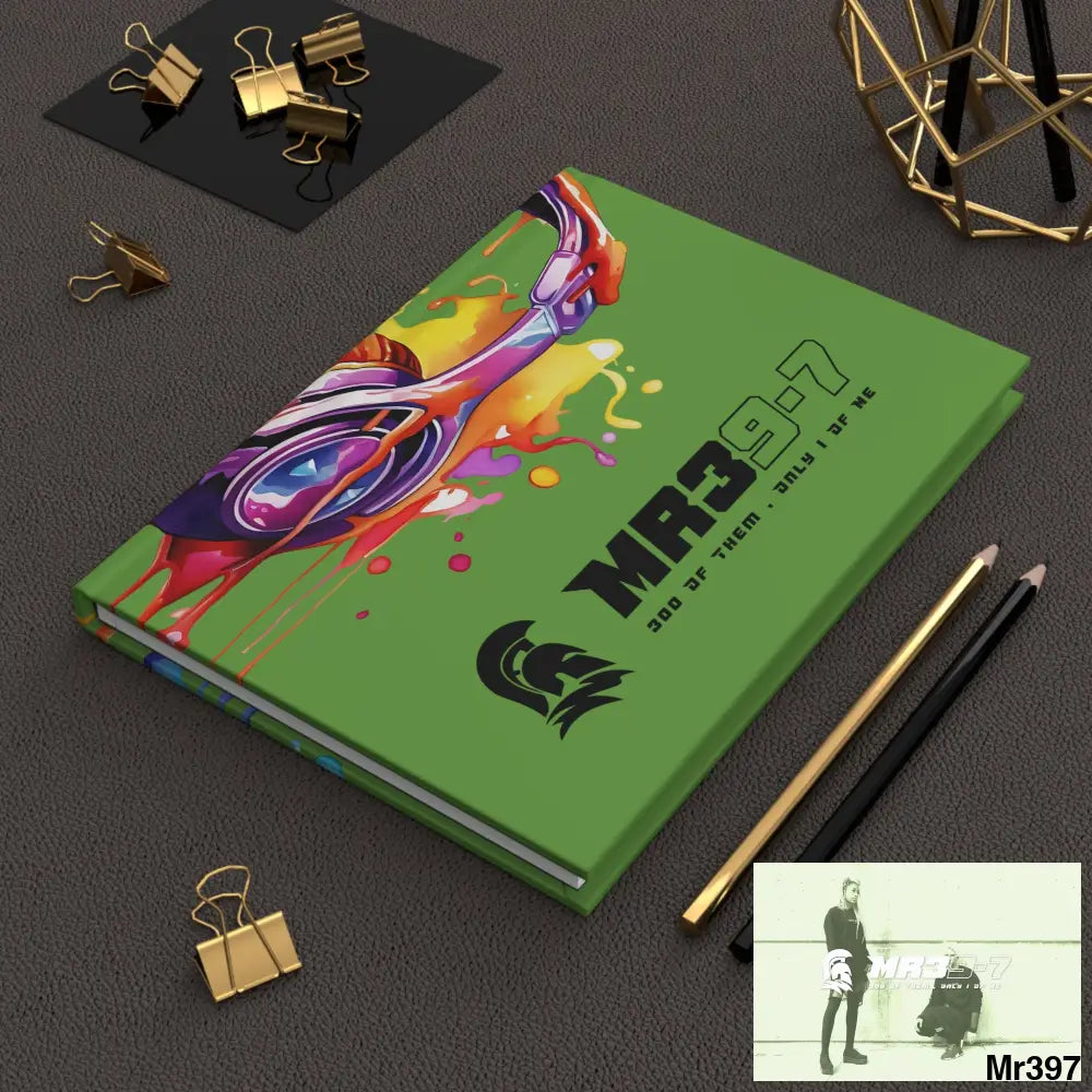Copy of Mr39-7 Melting Headset Hardcover Journal Matte Journal Paper products