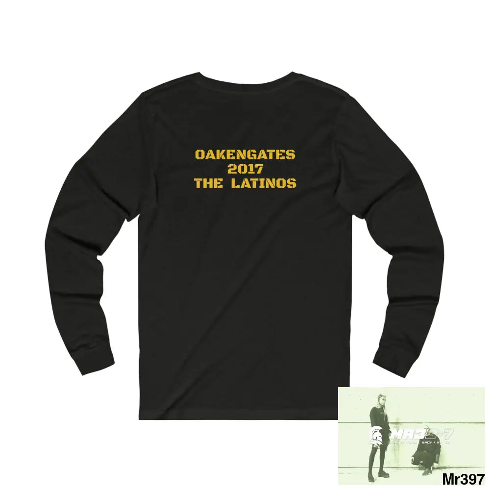 Copy of MR39 - Oaken-gates 2017 The latinos Unisex Jersey Long Sleeve Tee Long-sleeve