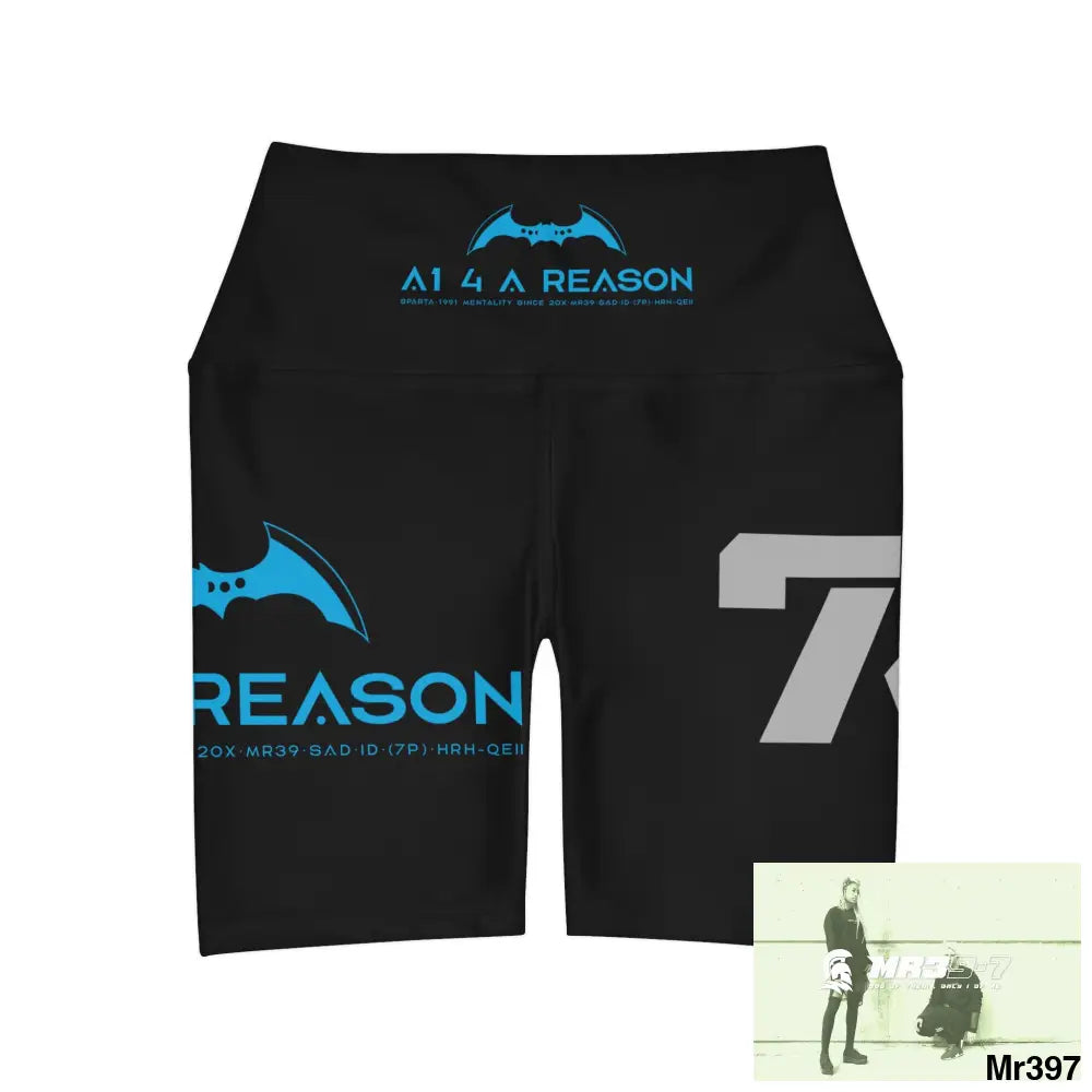 Copy of MR39 THAILAND 02-2016 High Waisted Yoga Shorts (AOP) 2XS All Over Prints