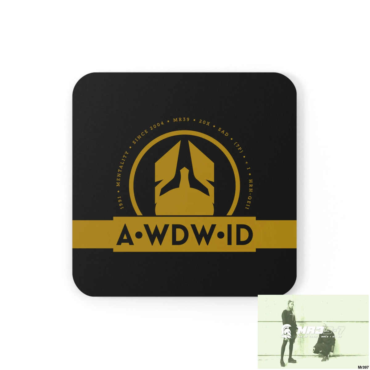 Copy of WDW.ID Corkwood Coaster Set Cork / 3.75’’ × 3.75’’ / Square Home Decor