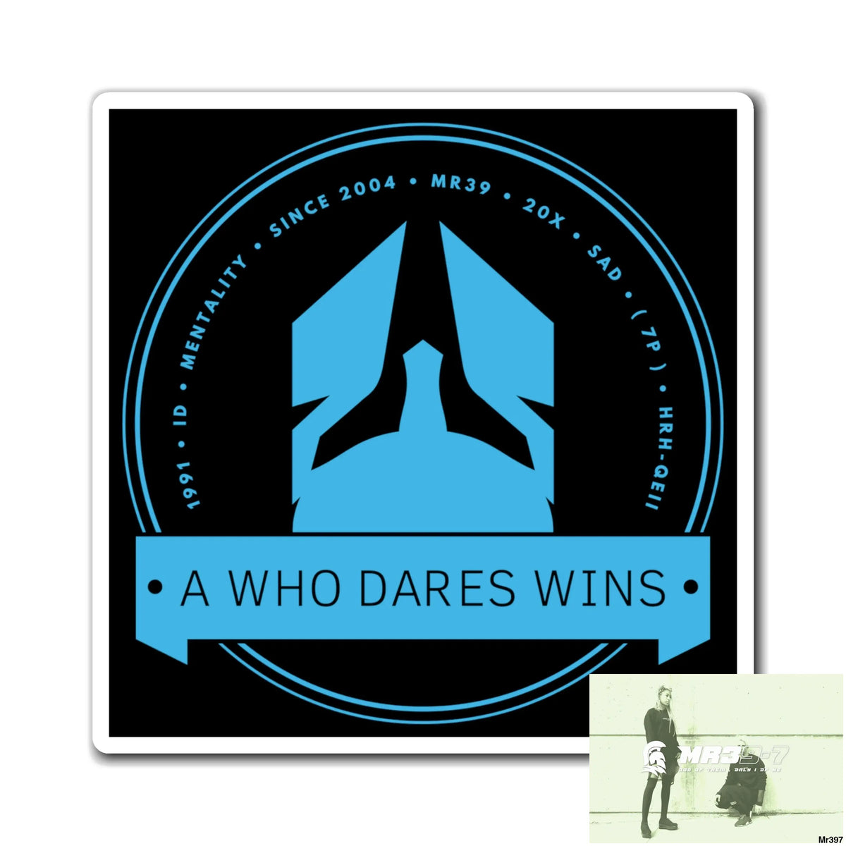 Copy of Who Dares Wins Magnet Paper products