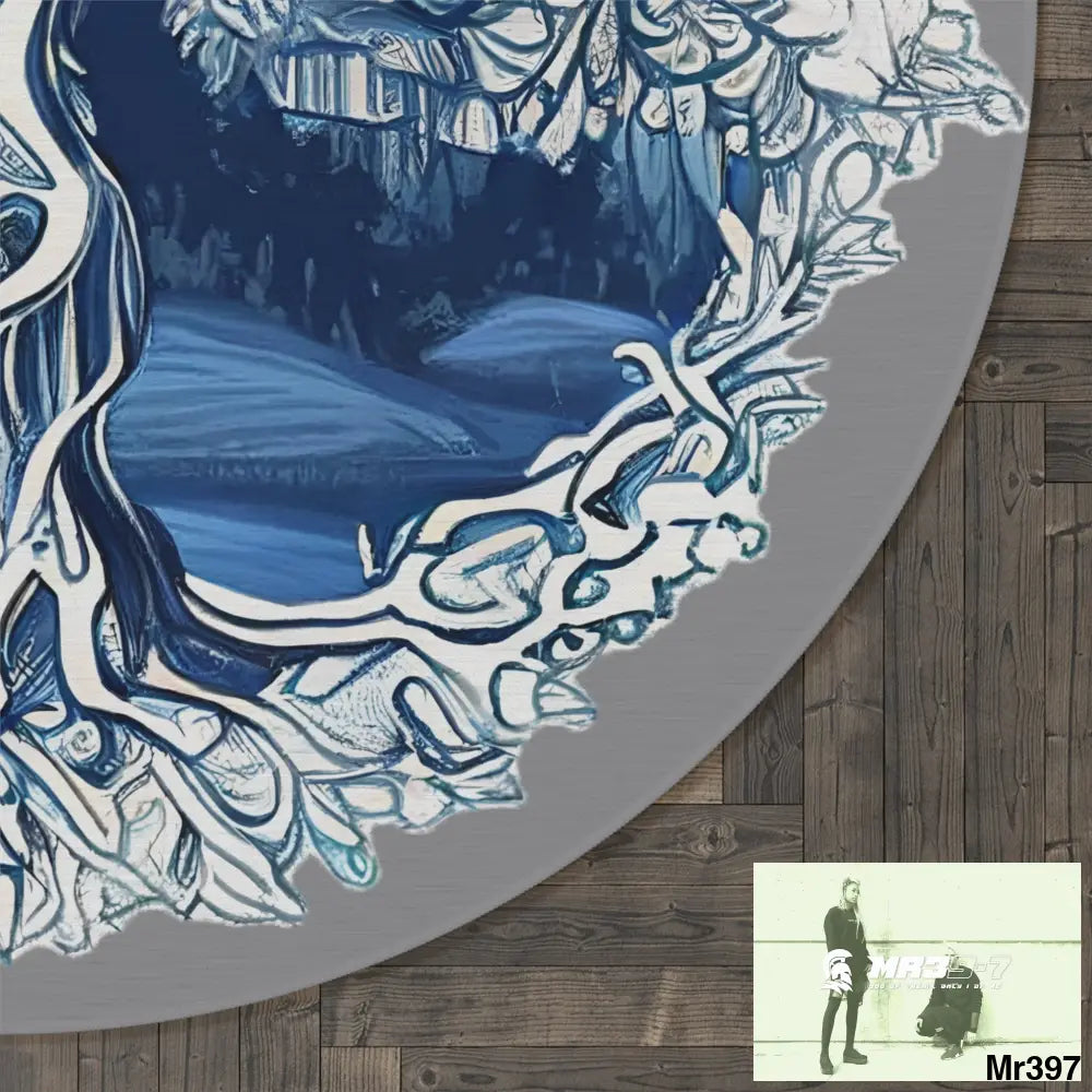 Copy of Yggdrasil Intricate Tree of life Round Rug 60’’ × 60’’ Home Decor