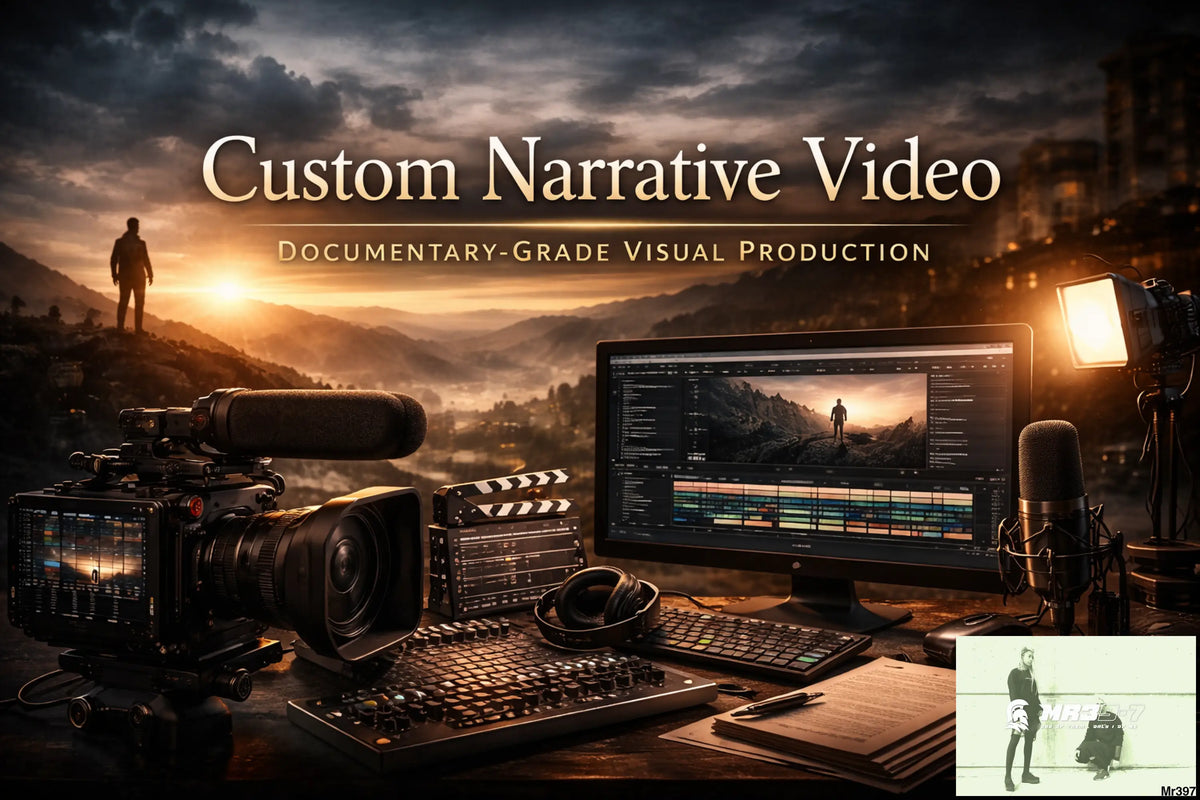 Custom Narrative Video — Documentary-Grade Visual Production Custom Narrative Video — Documentary-Grade Visual