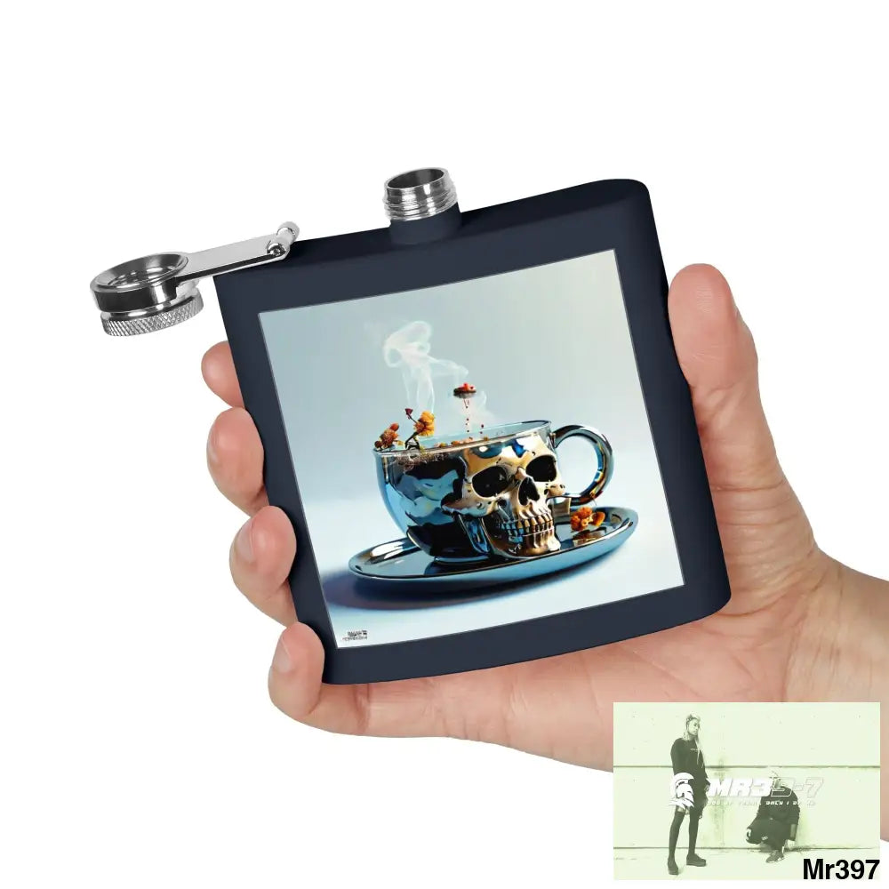 Cyanide Tea December 2013 He’s Undercover SAS no 11 Stylish Stainless Steel Flask for Tea/ Coffee Lovers - 6oz