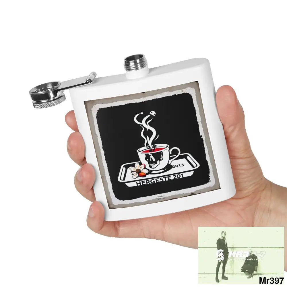 Cyanide Tea December 2013 He’s Undercover SAS no 2 Stylish Stainless Steel Flask for Tea/ Coffee Lovers - 6oz