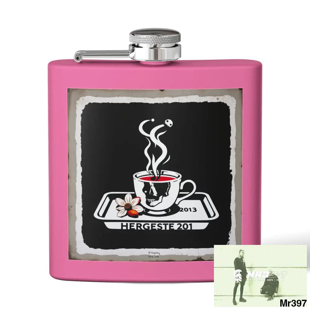 Cyanide Tea December 2013 He’s Undercover SAS no 2 Stylish Stainless Steel Flask for Tea/ Coffee Lovers - 6oz