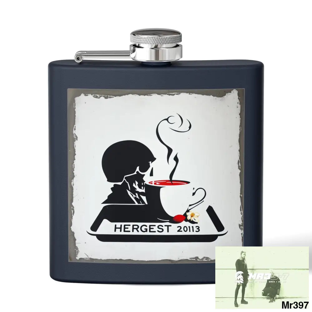 Cyanide Tea December 2013 He’s Undercover SAS no 3 Stylish Stainless Steel Flask for Tea/ Coffee Lovers - 6oz