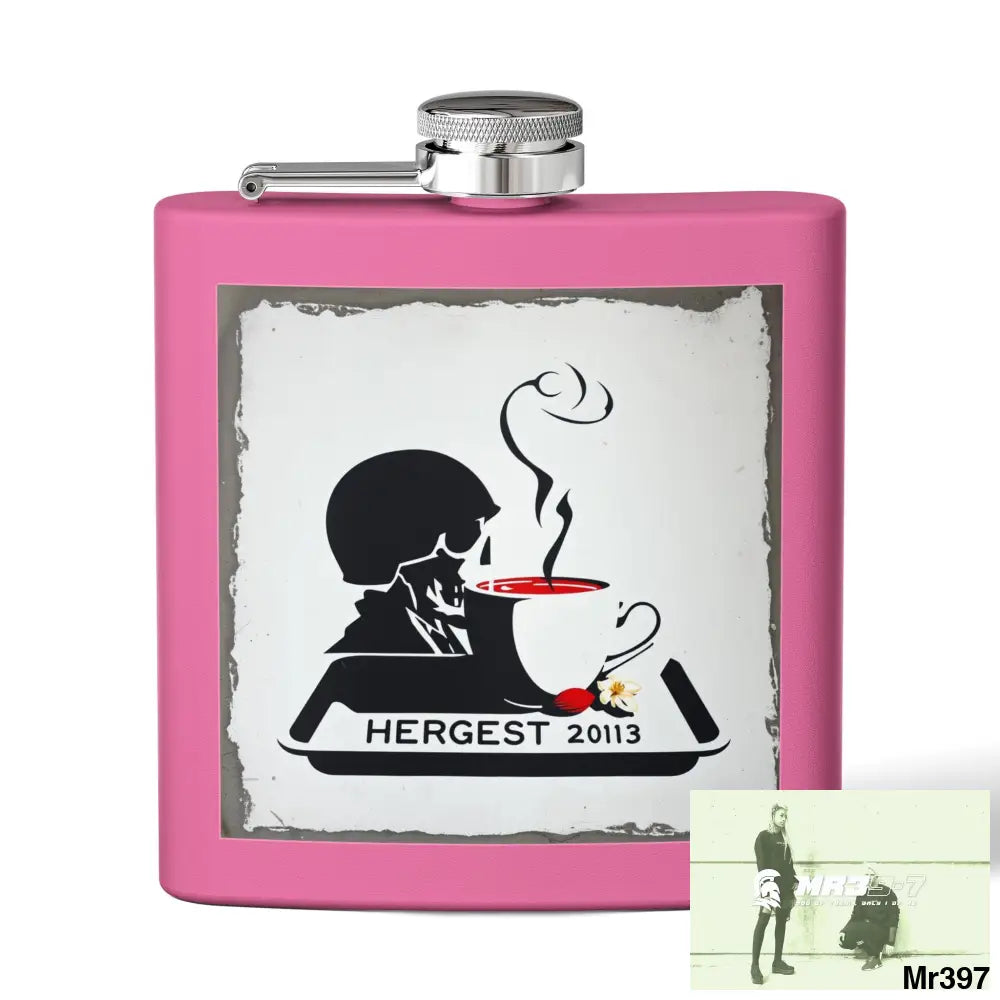 Cyanide Tea December 2013 He’s Undercover SAS no 3 Stylish Stainless Steel Flask for Tea/ Coffee Lovers - 6oz