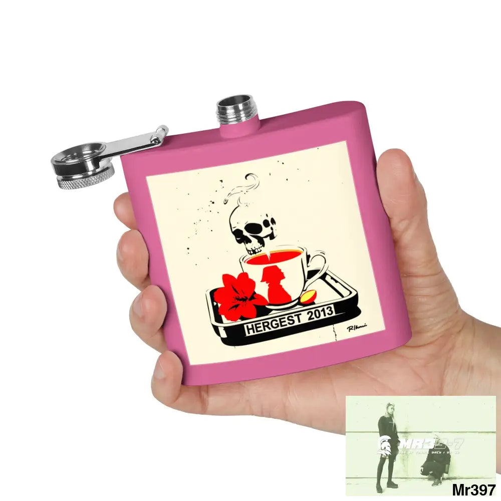 Cyanide Tea December 2013 He’s Undercover SAS no 4 Stylish Stainless Steel Flask for Tea/ Coffee Lovers - 6oz