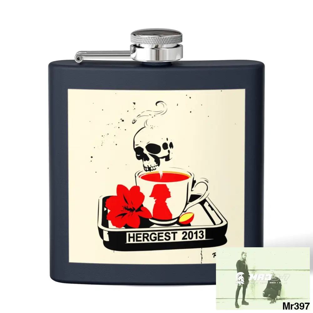 Cyanide Tea December 2013 He’s Undercover SAS no 4 Stylish Stainless Steel Flask for Tea/ Coffee Lovers - 6oz