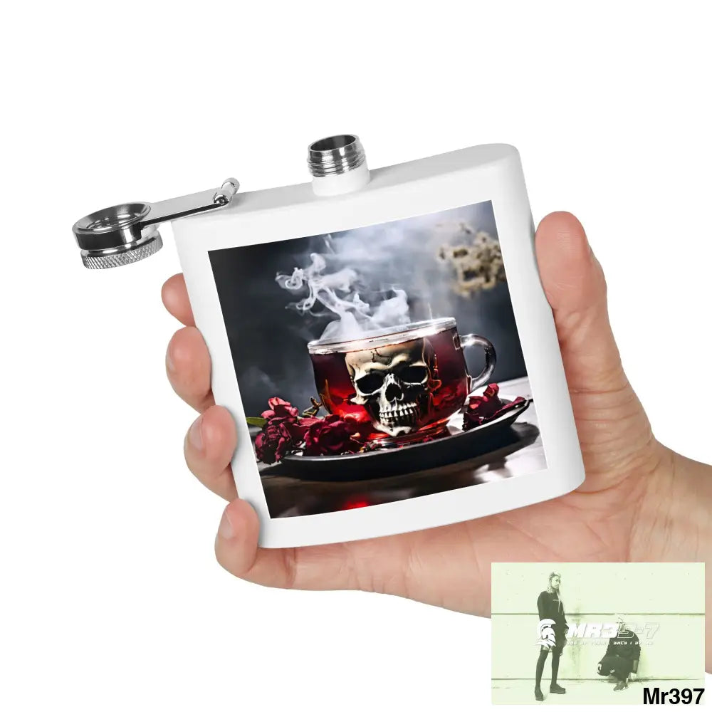 Cyanide Tea December 2013 He’s Undercover SAS no 5 Stylish Stainless Steel Flask for Tea/ Coffee Lovers - 6oz