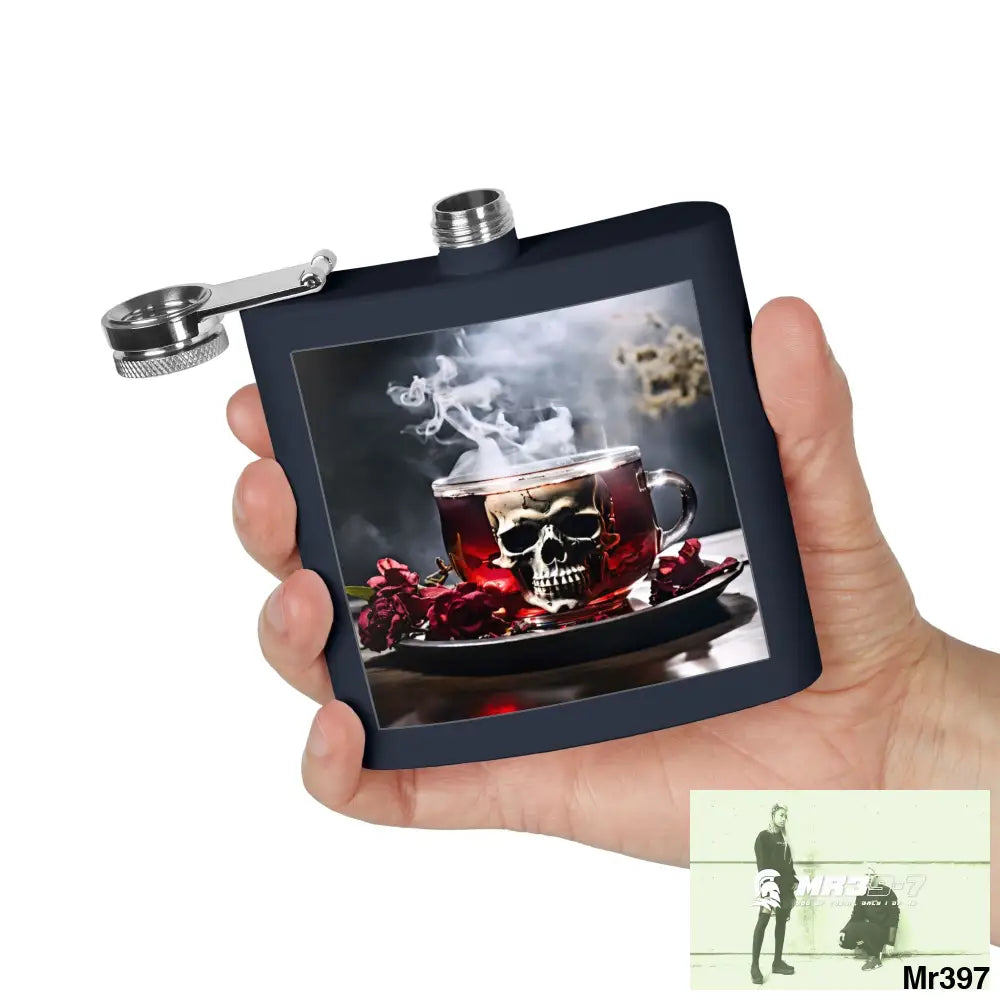 Cyanide Tea December 2013 He’s Undercover SAS no 5 Stylish Stainless Steel Flask for Tea/ Coffee Lovers - 6oz