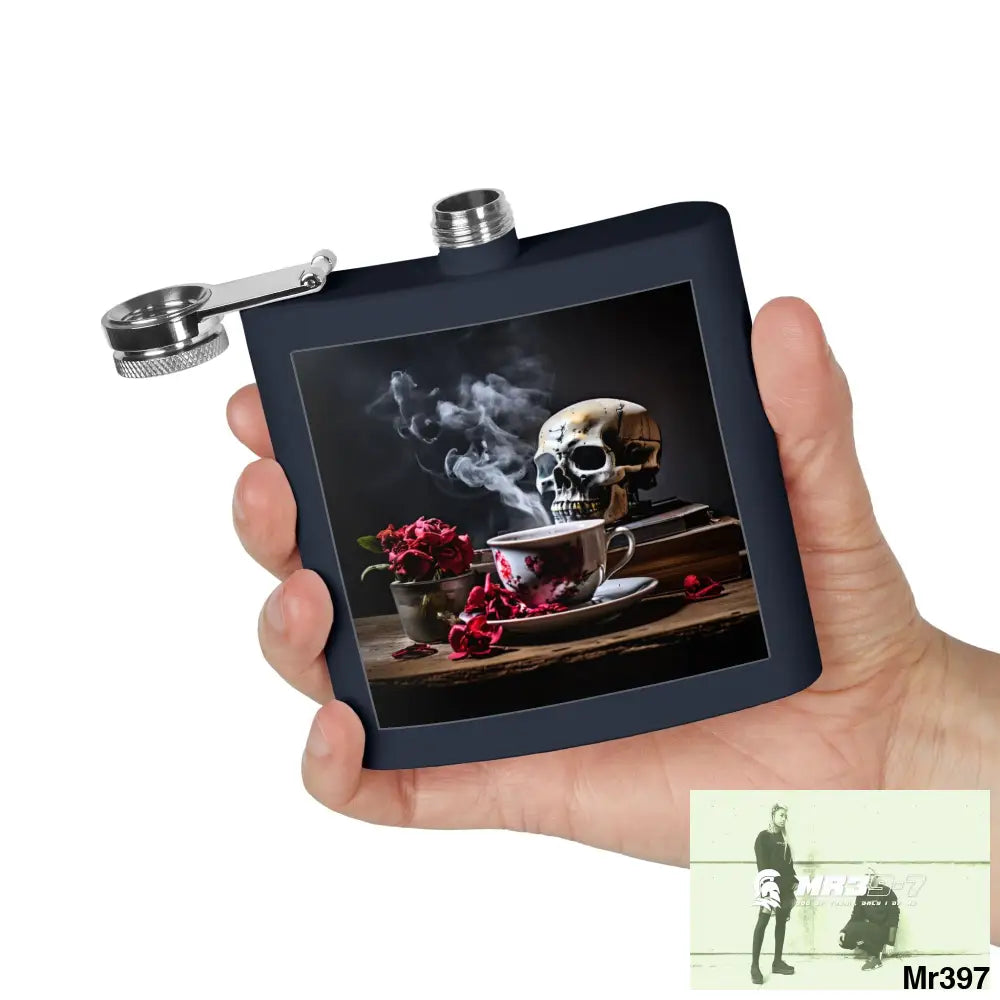 Cyanide Tea December 2013 He’s Undercover SAS no 6 Stylish Stainless Steel Flask for Tea/ Coffee Lovers - 6oz