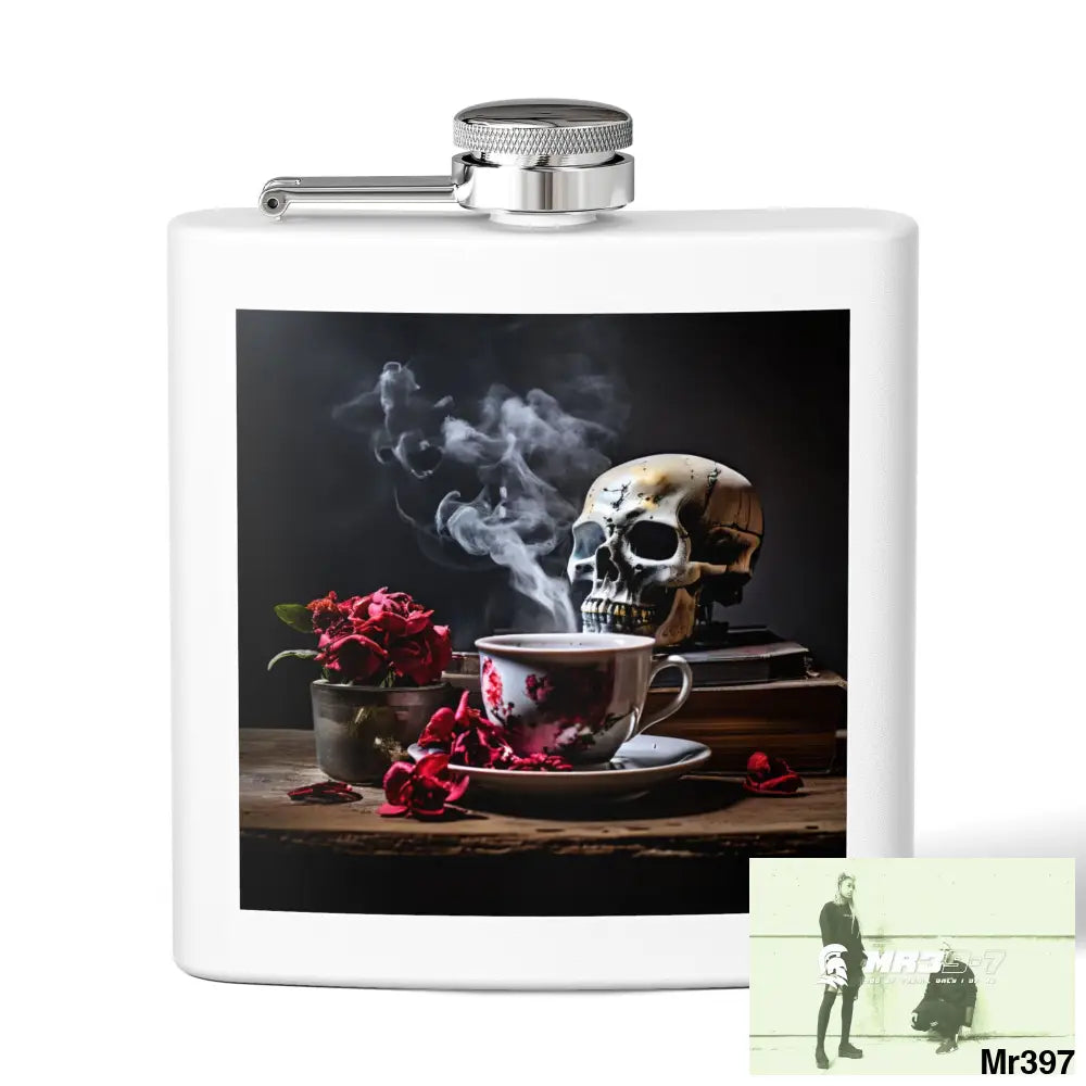 Cyanide Tea December 2013 He’s Undercover SAS no 6 Stylish Stainless Steel Flask for Tea/ Coffee Lovers - 6oz