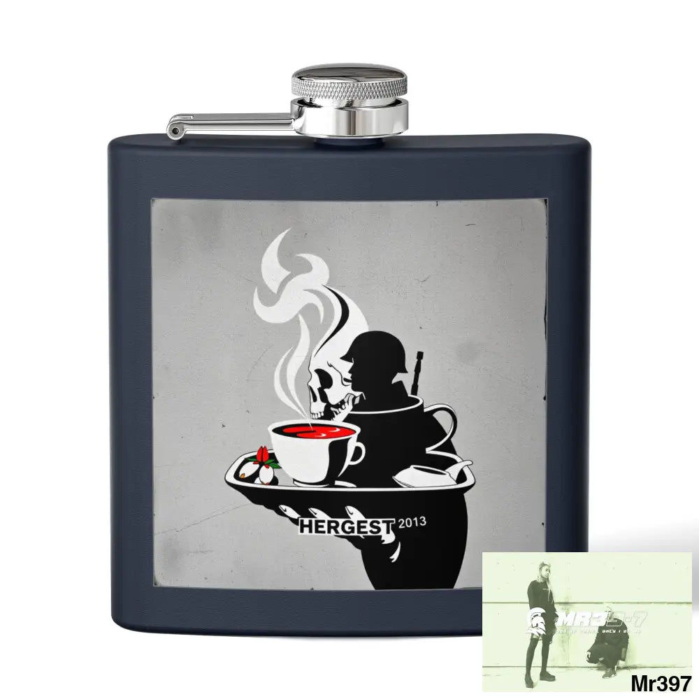 Cyanide Tea December 2013 He’s Undercover SAS Stylish Stainless Steel Flask for Tea/ Coffee Lovers - 6oz Personalized