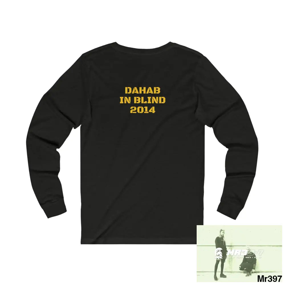 Dahab in blind A1 Who Dares Wins Unisex Jersey Long Sleeve Tee Long-sleeve