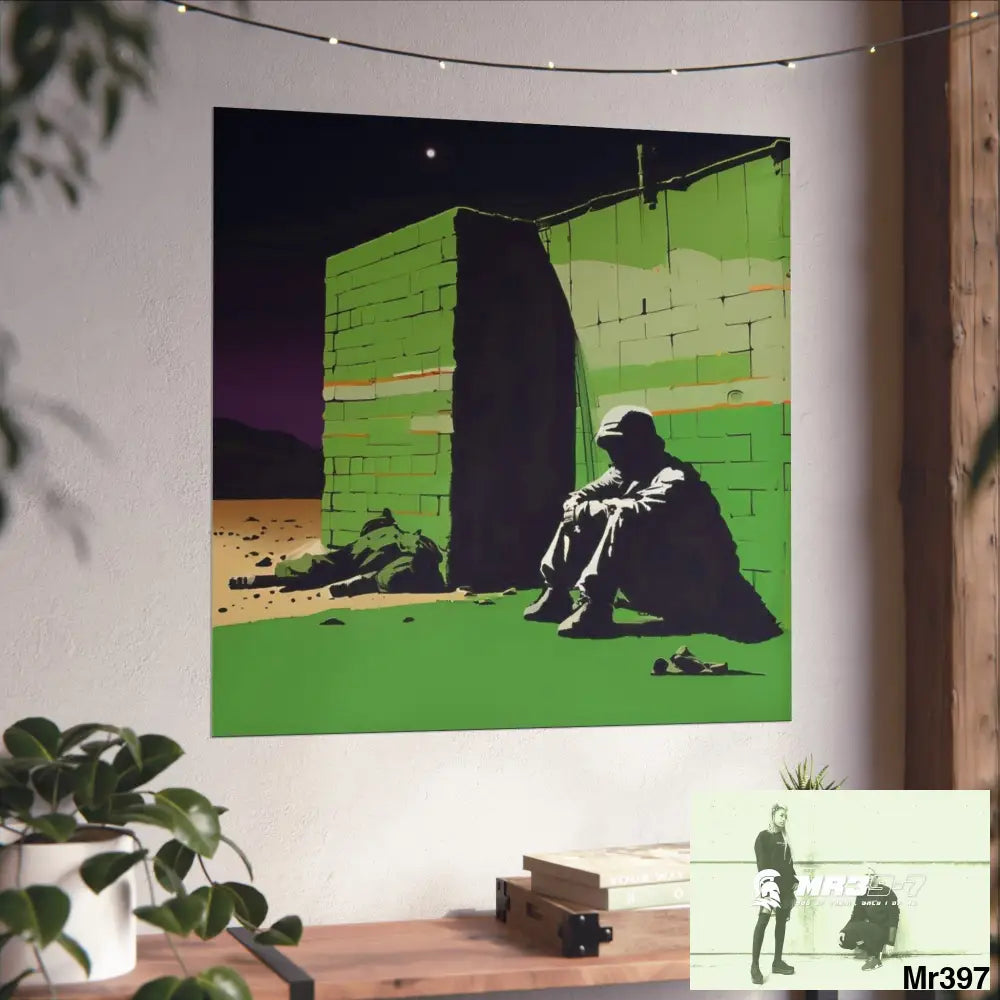 Dahab Series — The Night I Was Left Alone Fine Art Posters Poster