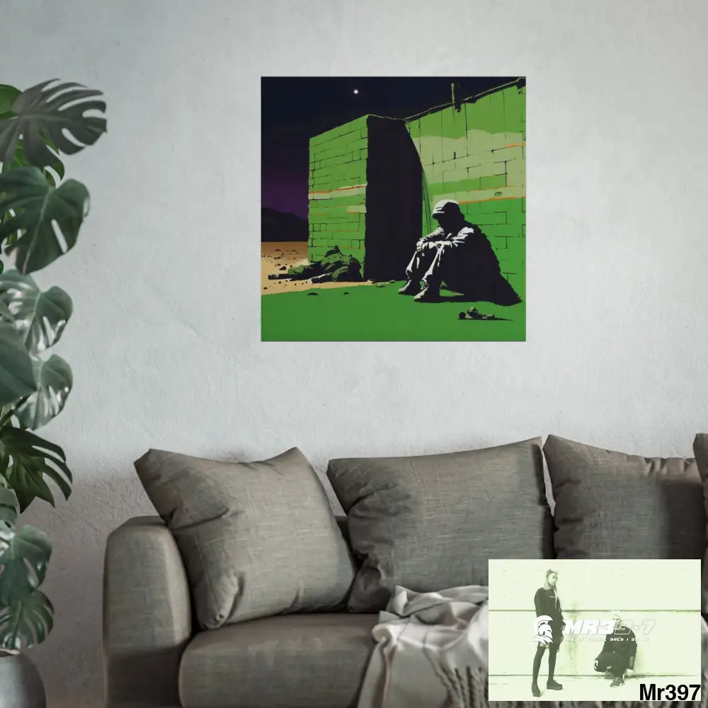 Dahab Series — The Night I Was Left Alone Fine Art Posters Poster