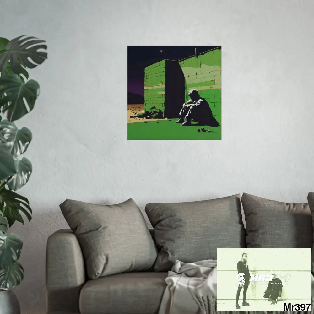 Dahab Series — The Night I Was Left Alone Fine Art Posters Poster