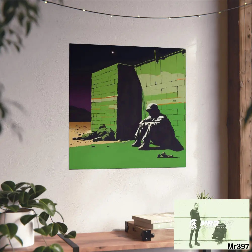 Dahab Series — The Night I Was Left Alone Fine Art Posters Poster